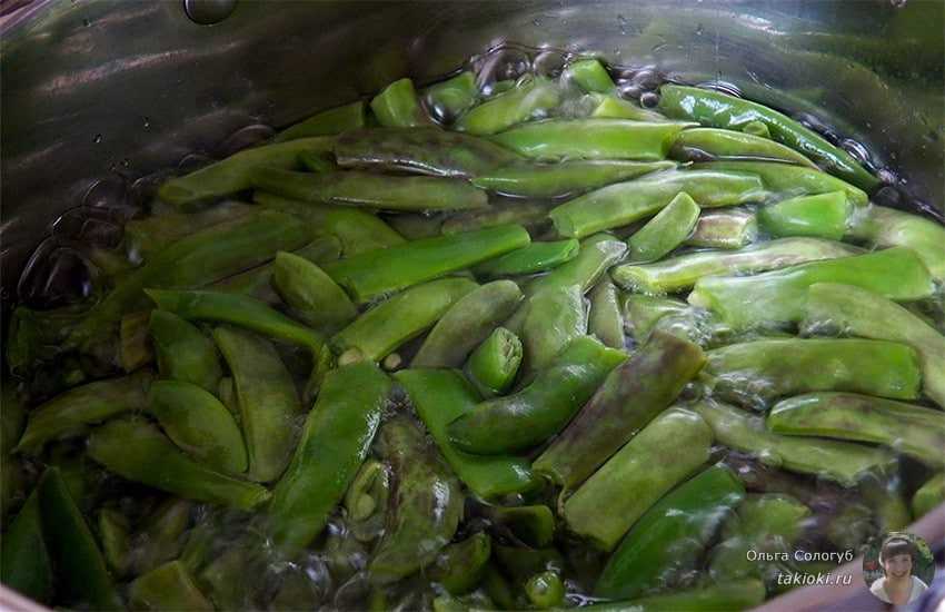 Рецепт маринованной стручковой фасоли на зиму