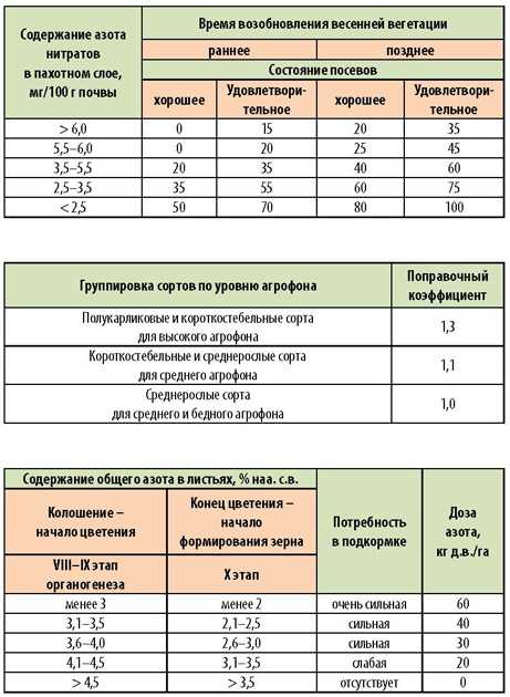 Подкормка озимой пшеницы