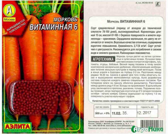Описание, характеристика и особенности выращивания сорта моркови самсон
