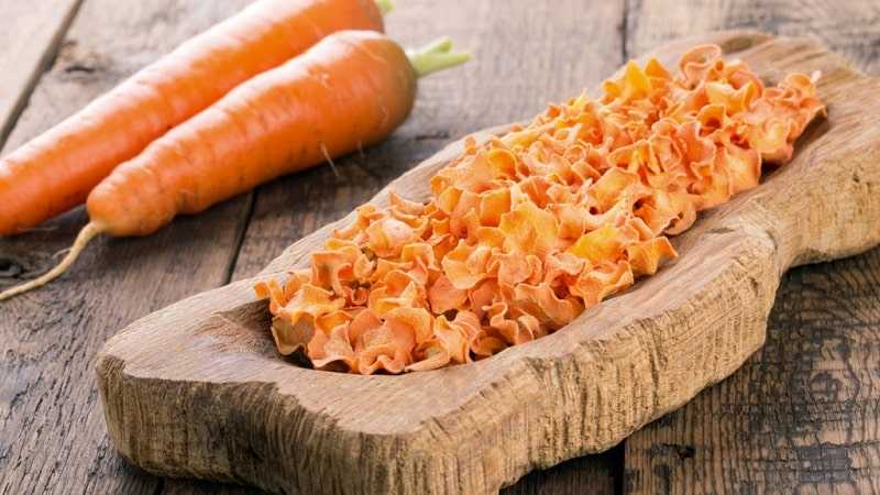 Чем хороша сухая морковь, как её правильно заготовить и куда применять