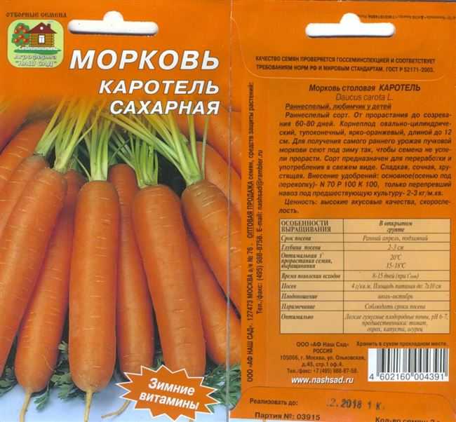 Чем хороша морковь шантене - sadachanik