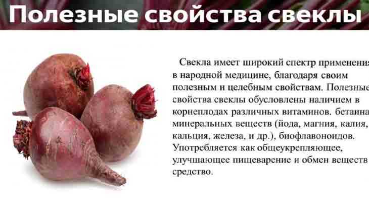 Свекла для печени, полезные свойства, особенности употребления продукта