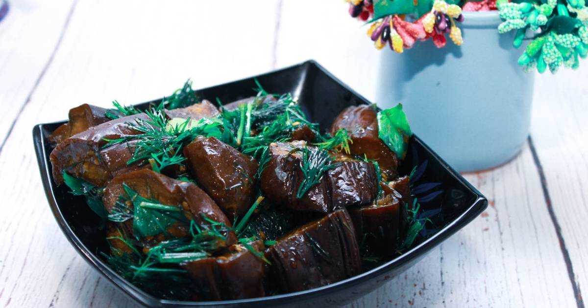 Топ 5 быстрых рецептов приготовления маринованных с чесноком баклажан на зиму