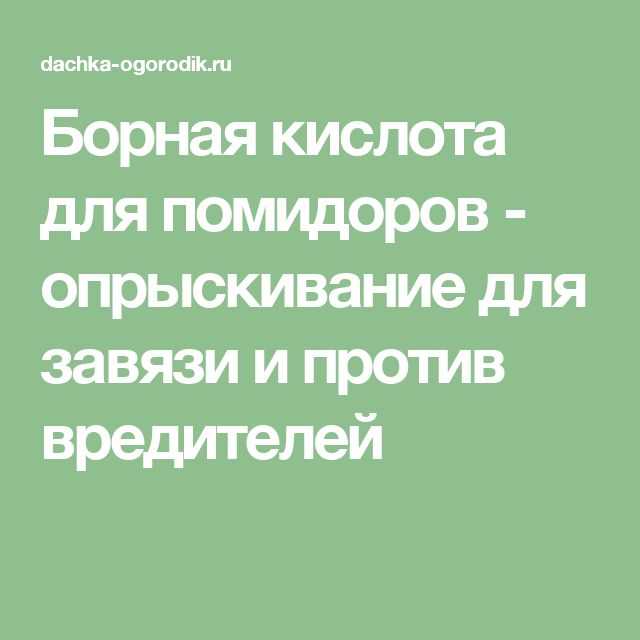 Молоко, йод и борная кислота – защита и подкормка для растений