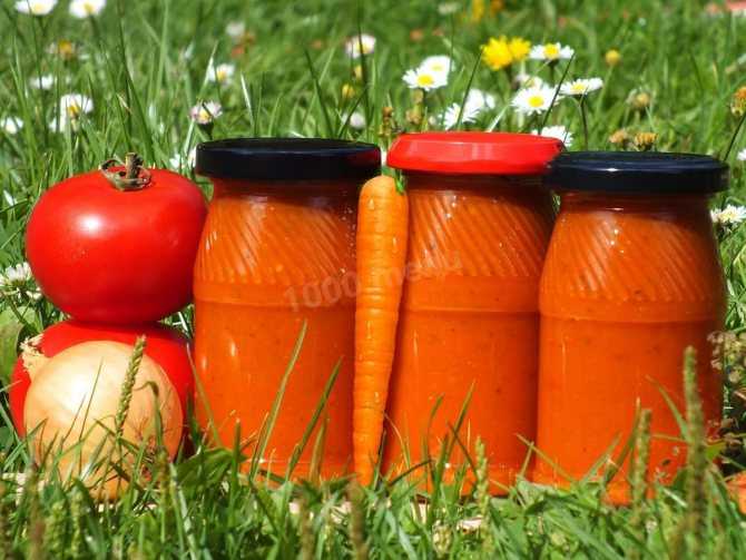 Пошаговые рецепты заготовок салата «оранжевое чудо»