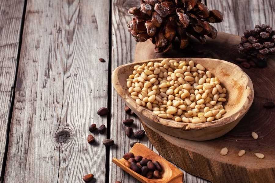 Калорийность кедровый орех, сушеный. химический состав и пищевая ценность.