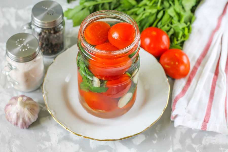 Маринованные зеленые помидоры – 10 рецептов на зиму в банках с пошаговыми фото