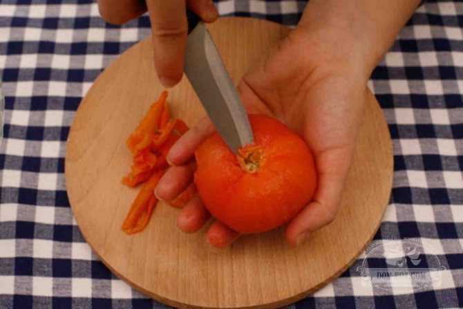 Различные способы, как снять кожуру с помидора – быстрая бланшировка
