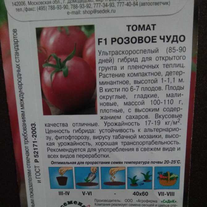 Томат розовое чудо f1: отзывы, фото, урожайность | tomatland.ru