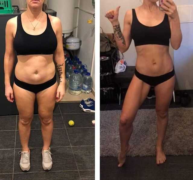 Гречневая диета до и после